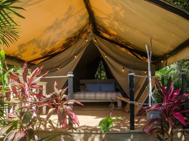 Private & comfortable Tent Playa Grande #2 €110