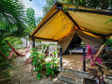 Private & comfortable Tent Playa Grande #1 €89