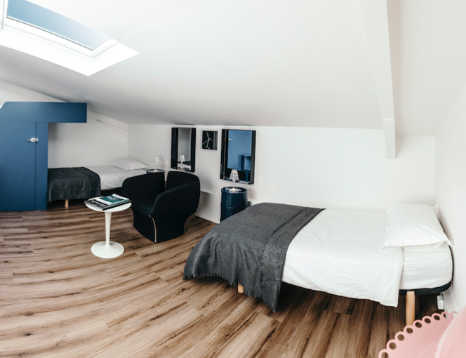 Surf House  Quadruple shared room €53