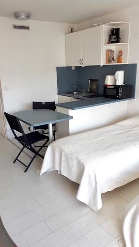 Biarritz, large bright studio, nearby beach. €39