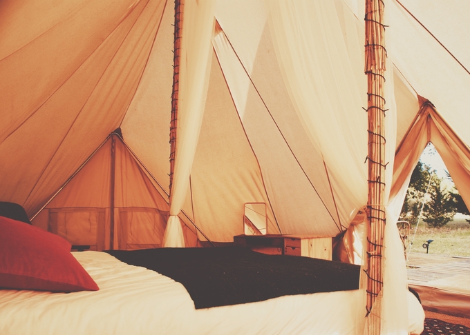 Glamping Deluxe Bell Tent Accommodation €79