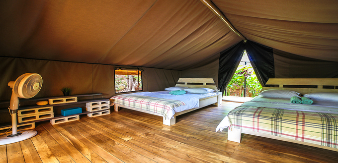 Private & comfortable Tent Playa Grande #2 €110