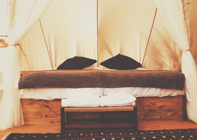 Glamping Deluxe Bell Tent Accommodation €79