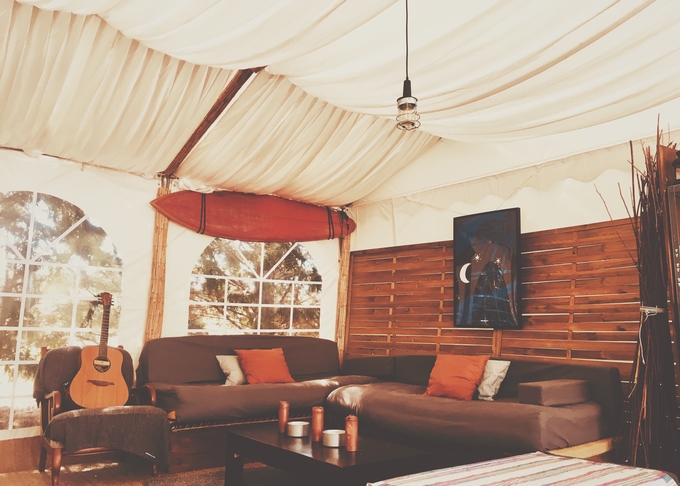 Glamping Deluxe Bell Tent Accommodation €79