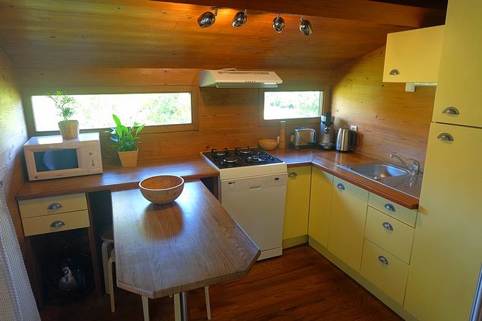 Cabane 4/6 p avec piscine proche océan LANDES 78 €