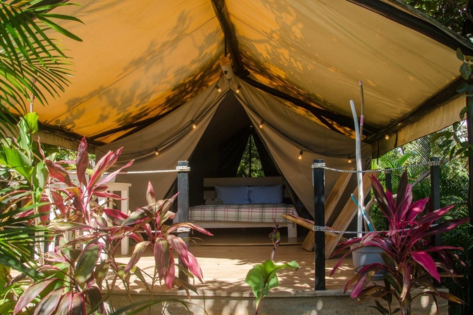 Private & comfortable Tent Playa Grande #2 €110