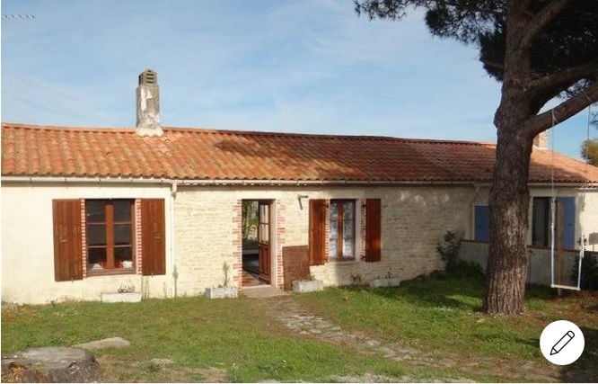 Charming house near beach spot bud in vendée €105