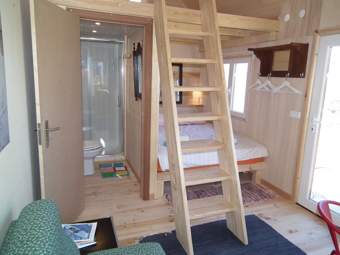 Tiny Home Surf House Da Silva Surf Camp €40