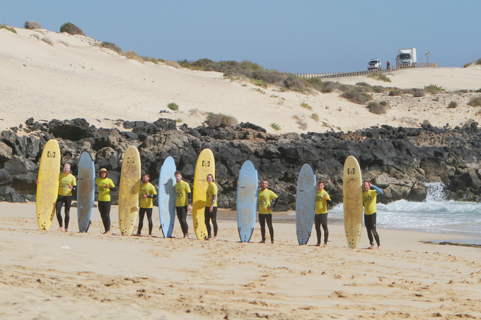 Gold Surfpack 6 days surf 7 nights accomodation €50