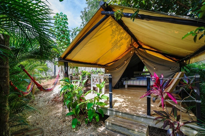 Private & comfortable Tent Playa Grande #2 €110