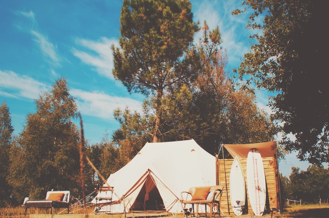 Glamping Deluxe Bell Tent Accommodation €79