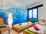 Surf hostel 50 m from the surfspot €54