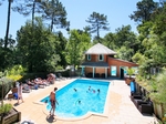 Gite 2/4 p avec piscine proche océan LANDES 68 €