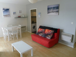 Nice studio. Beach walk €70